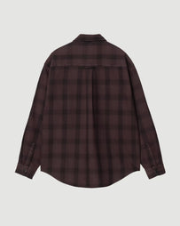 Carhartt L/S Edmands Shirt Edmands Check Natural / Palisander Shirt L/S Men