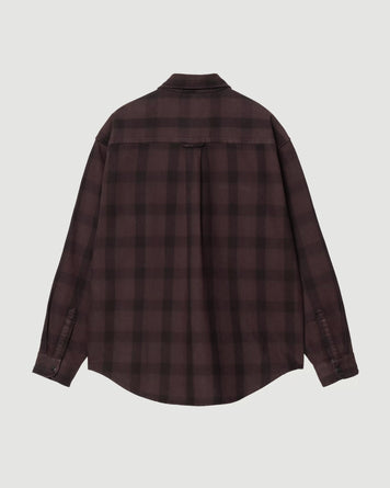 Carhartt L/S Edmands Shirt Edmands Check Natural / Palisander Shirt L/S Men