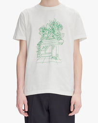 A.P.C. T-Shirt Magasin White T-Shirt S/S Men