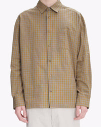 A.P.C. Chemise Malo Yellow Shirts L/S Men