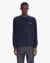 A.P.C. T-Shirt Manche Long sleeve Dark Navy T-shirt L/S Men