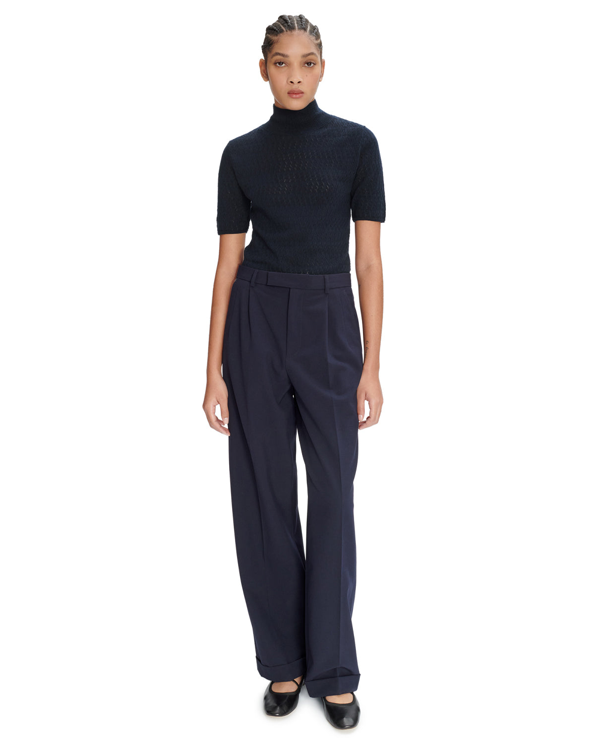 A.P.C. Pantalon Marissa Dark Navy WOMEN PANTS