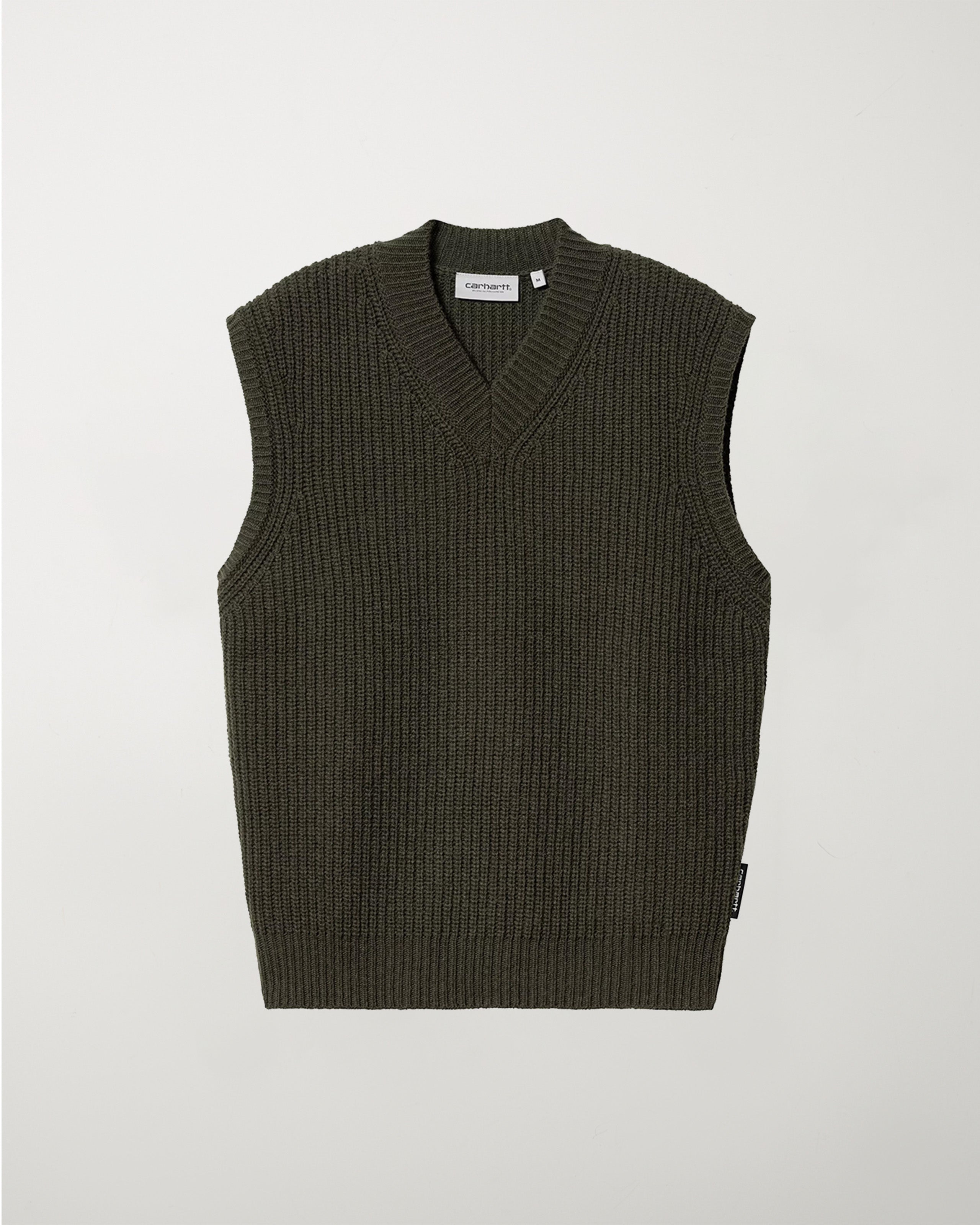 Carthartt WIP Marlon Vest Sweater Office Green Sweater Men