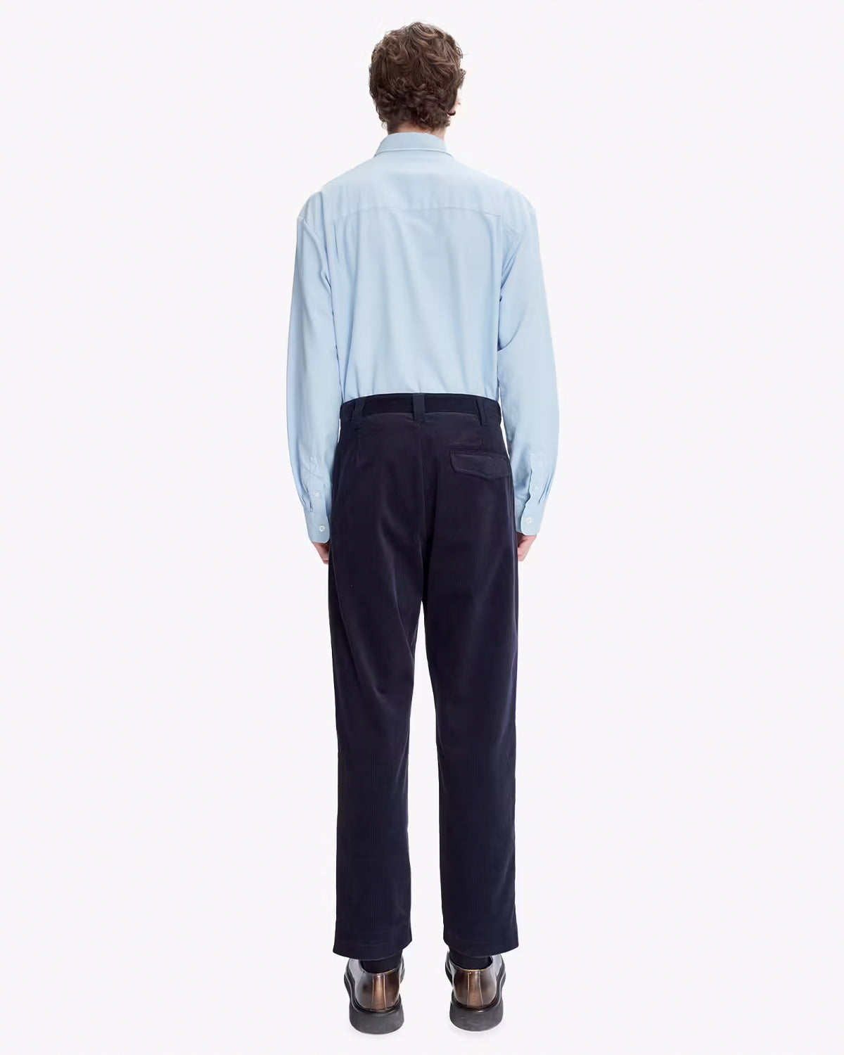 A.P.C. Chemise Mateo Logo Light Blue Shirt L/S Men