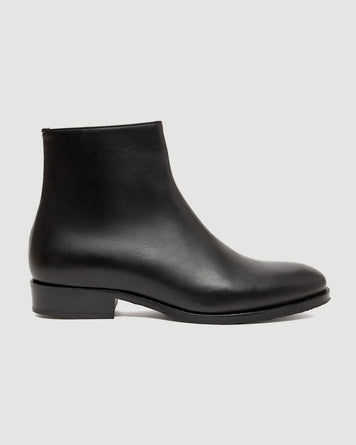 A.P.C. Boots Neil Black Shoes Leather Men