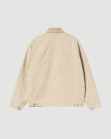 Carhartt WIP OG Detroit Dusty Hamilton Brown Chalk Wash JKT Short Men