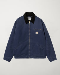 Carhartt WIP OG Detroit Jacket Air Force Blue/Black JKT Short Men