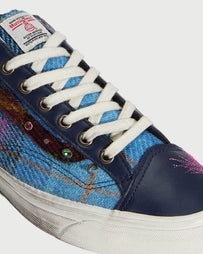 LX Old Skool 36 Harris Tweed - Navy Blue