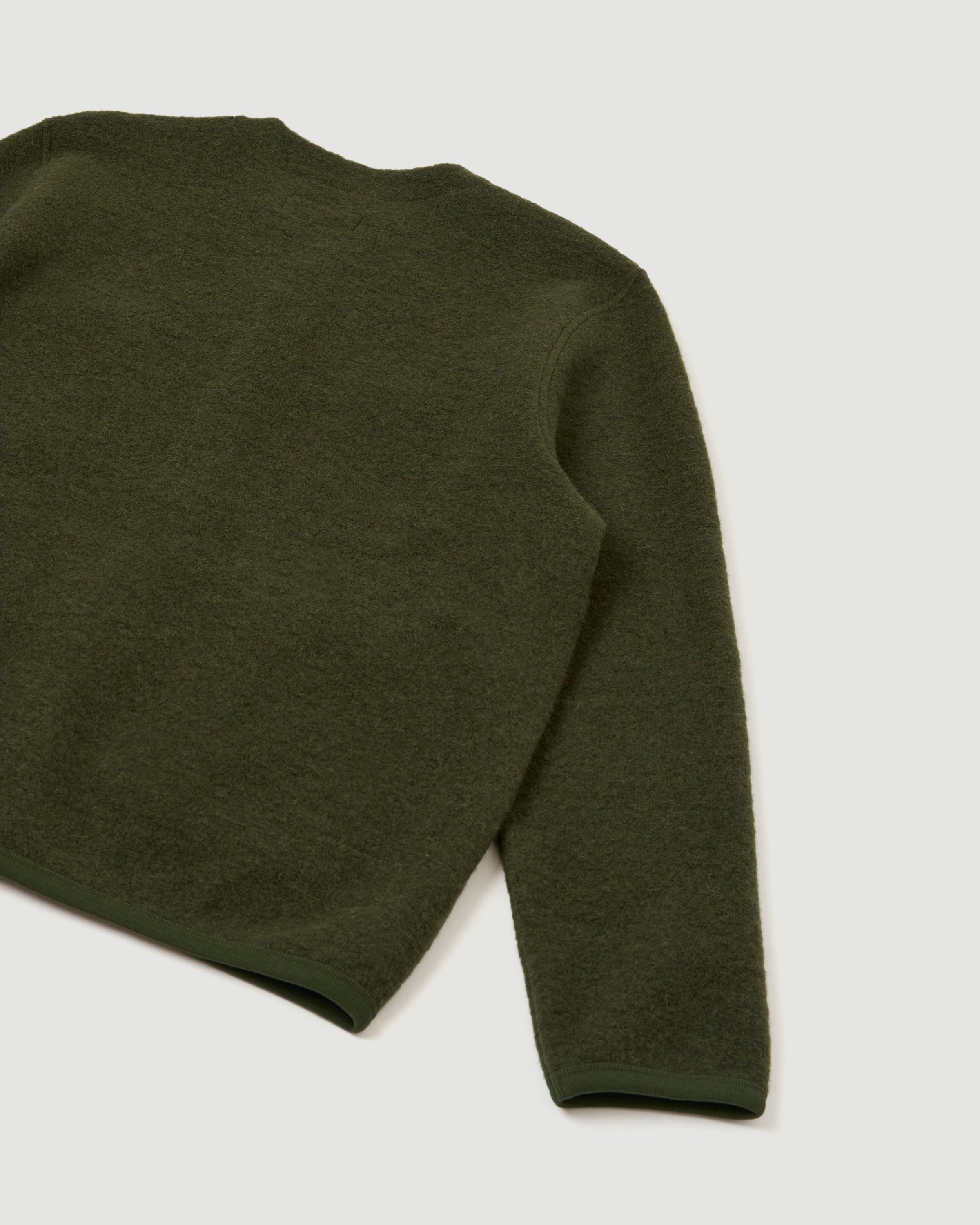 Universal Works Cardigan Olive Knitwear Men