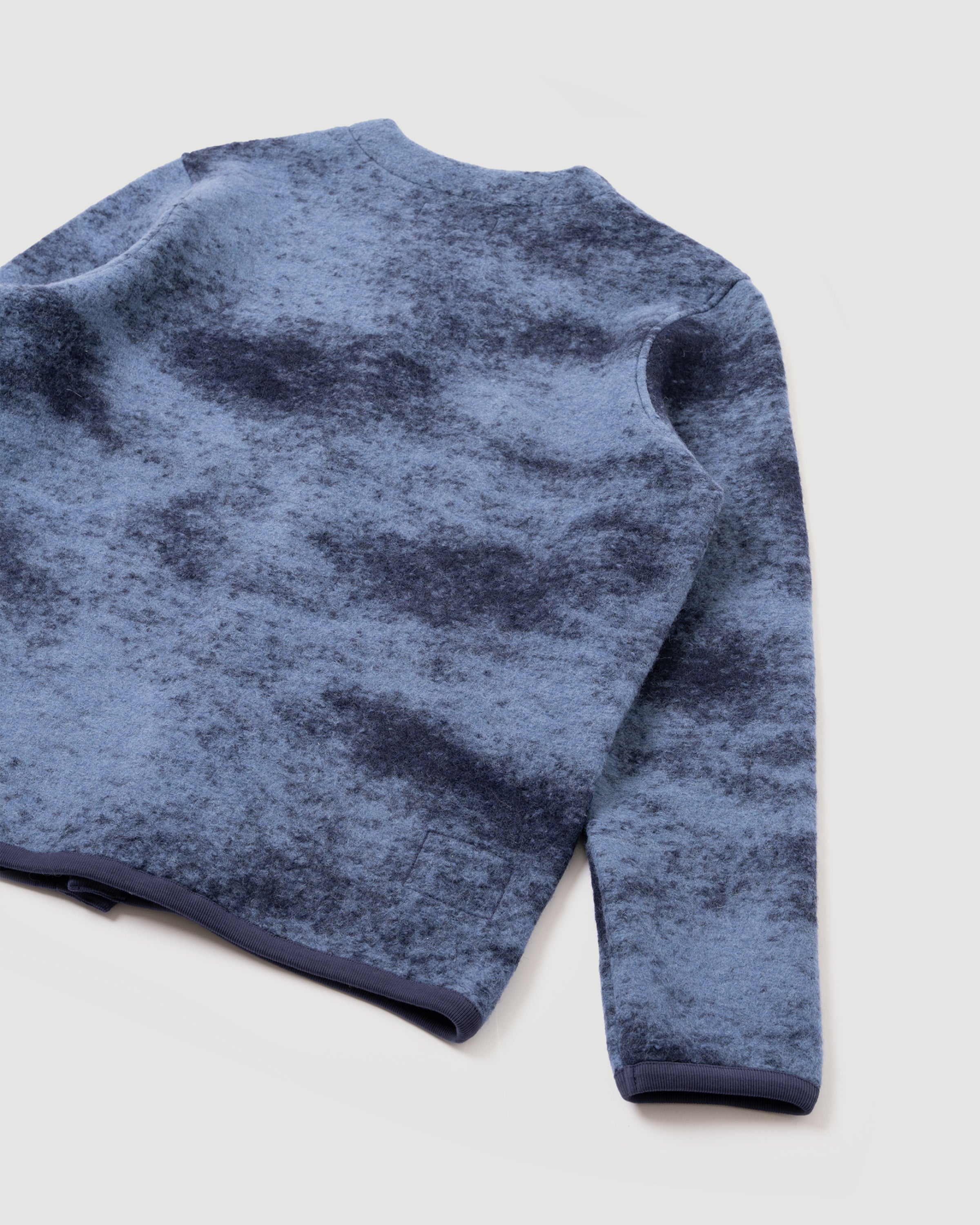 Universal Works Cardigan Blue Knitwear Men