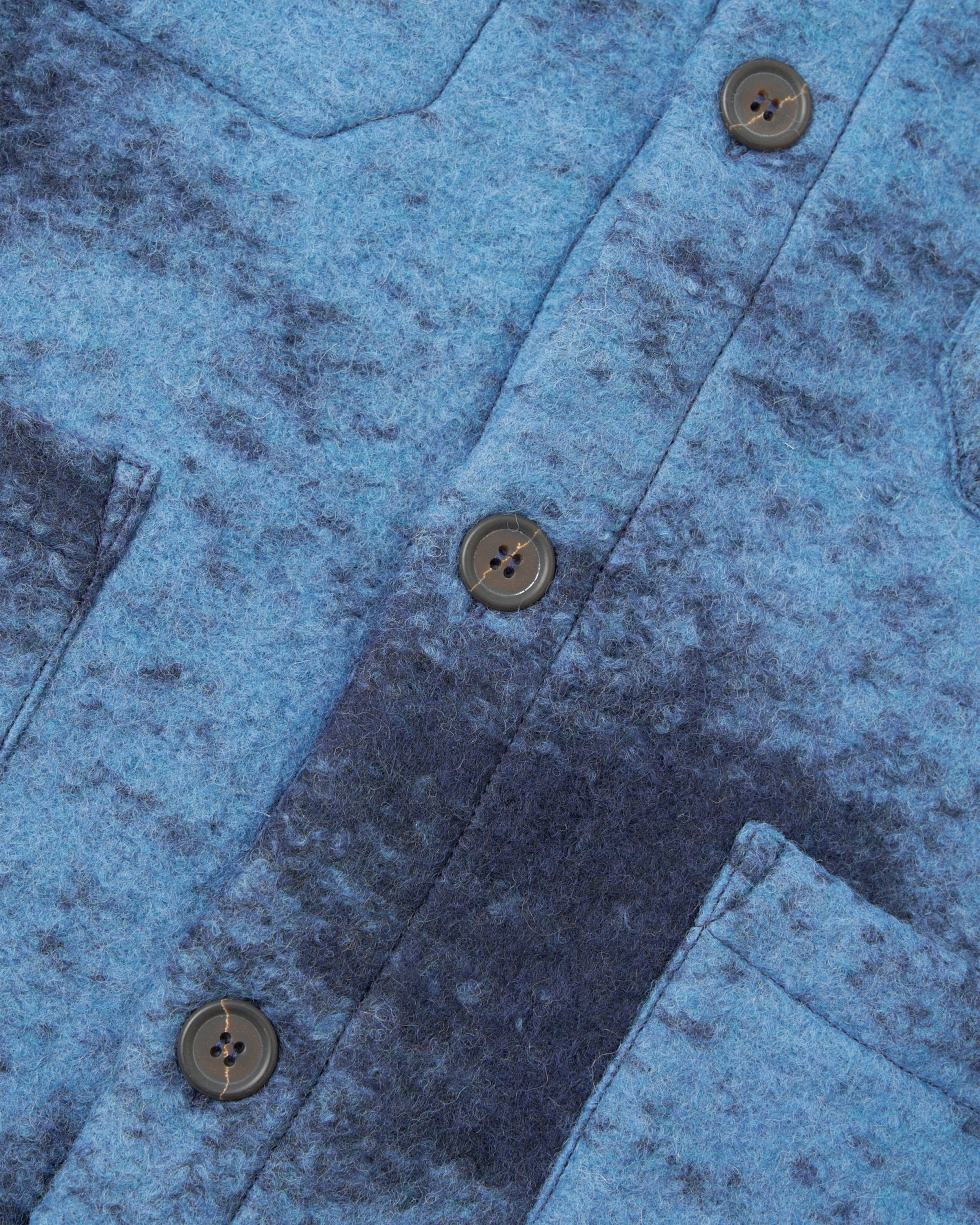 Universal Works Cardigan Blue Knitwear Men