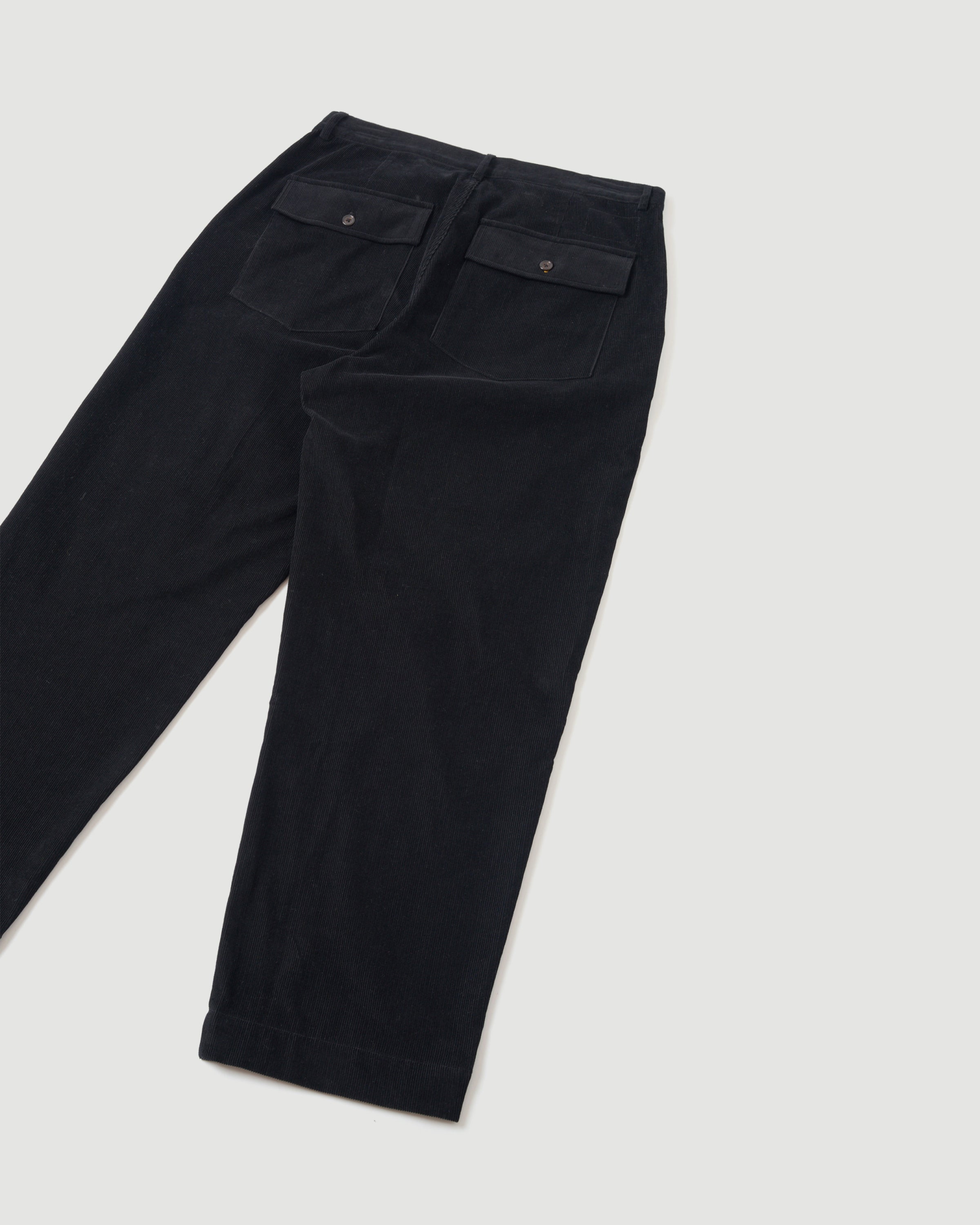 Universal Works Grad Chino Black Pants Men