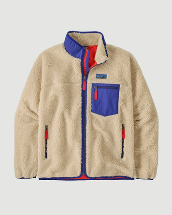Patagonia M's Classic Retro-X Jkt Dark Natural Classic Logo JKT Short Men