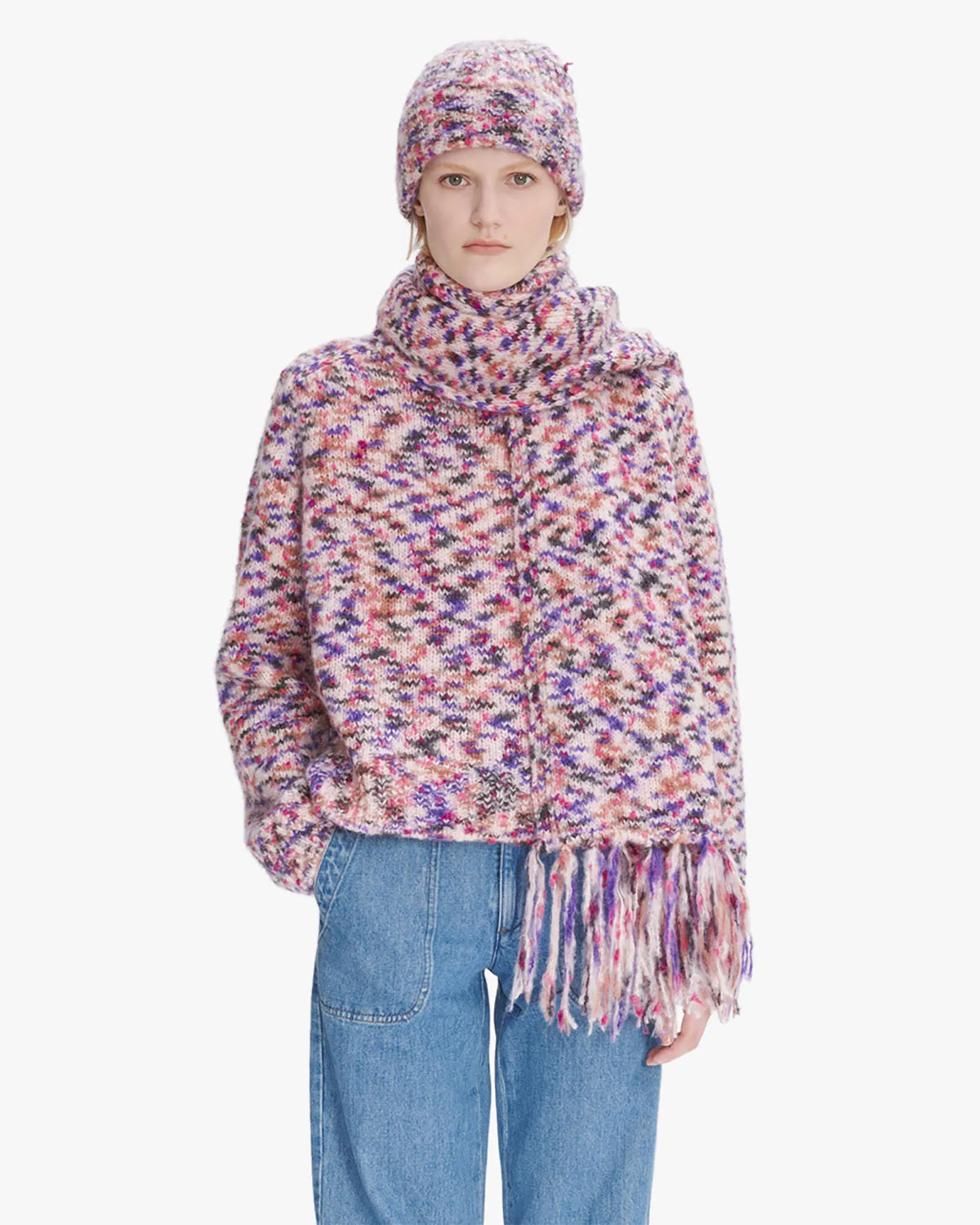 A.P.C. Pull Philippine Pink Knitwear Women