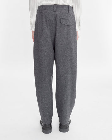 A.P.C. Pantalon Renato Heathered Anthracite Pants Men