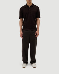 A.P.C. Polo Colin Brown T-shirt S/S Men