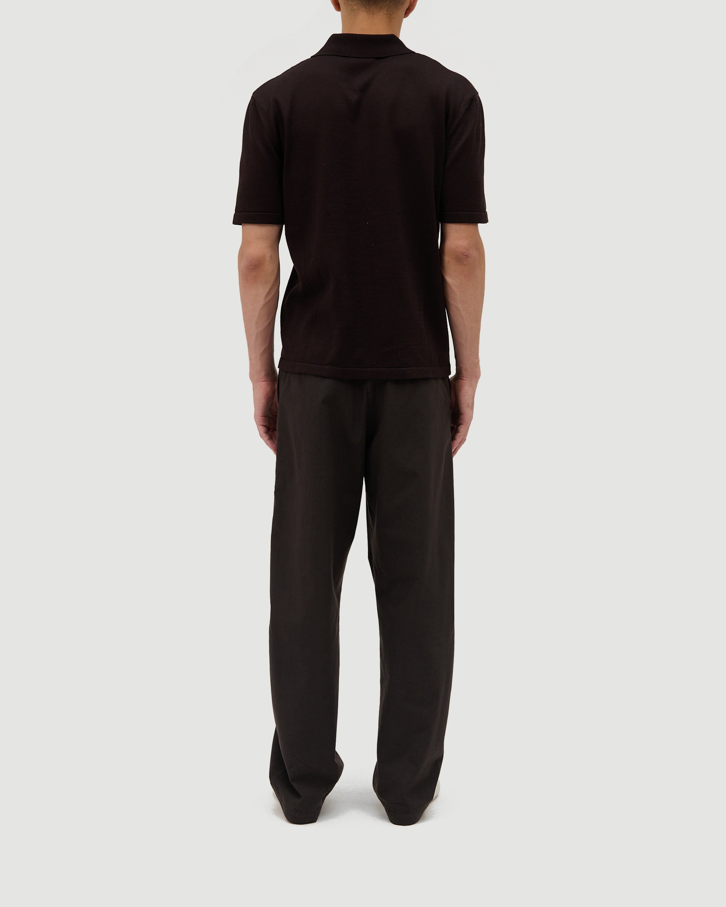 A.P.C. Polo Colin Brown T-shirt S/S Men