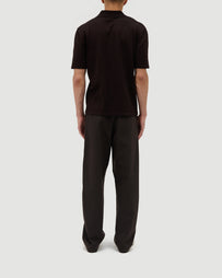 A.P.C. Polo Colin Brown T-shirt S/S Men