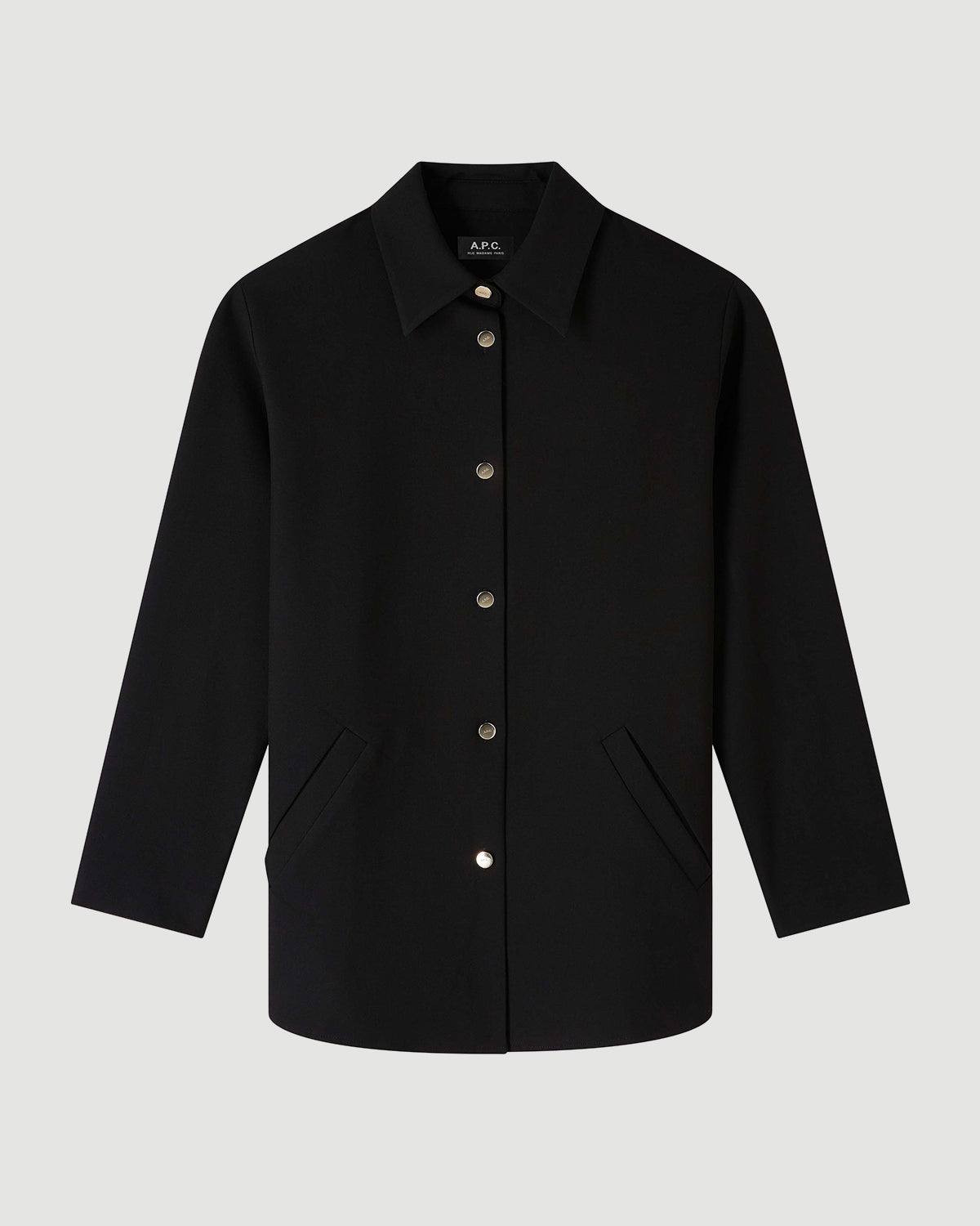 A.P.C. Veste Emy Black Shirt L/S Women