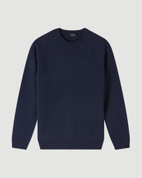 A.P.C. Pull Pierre Navy Knitwear Men