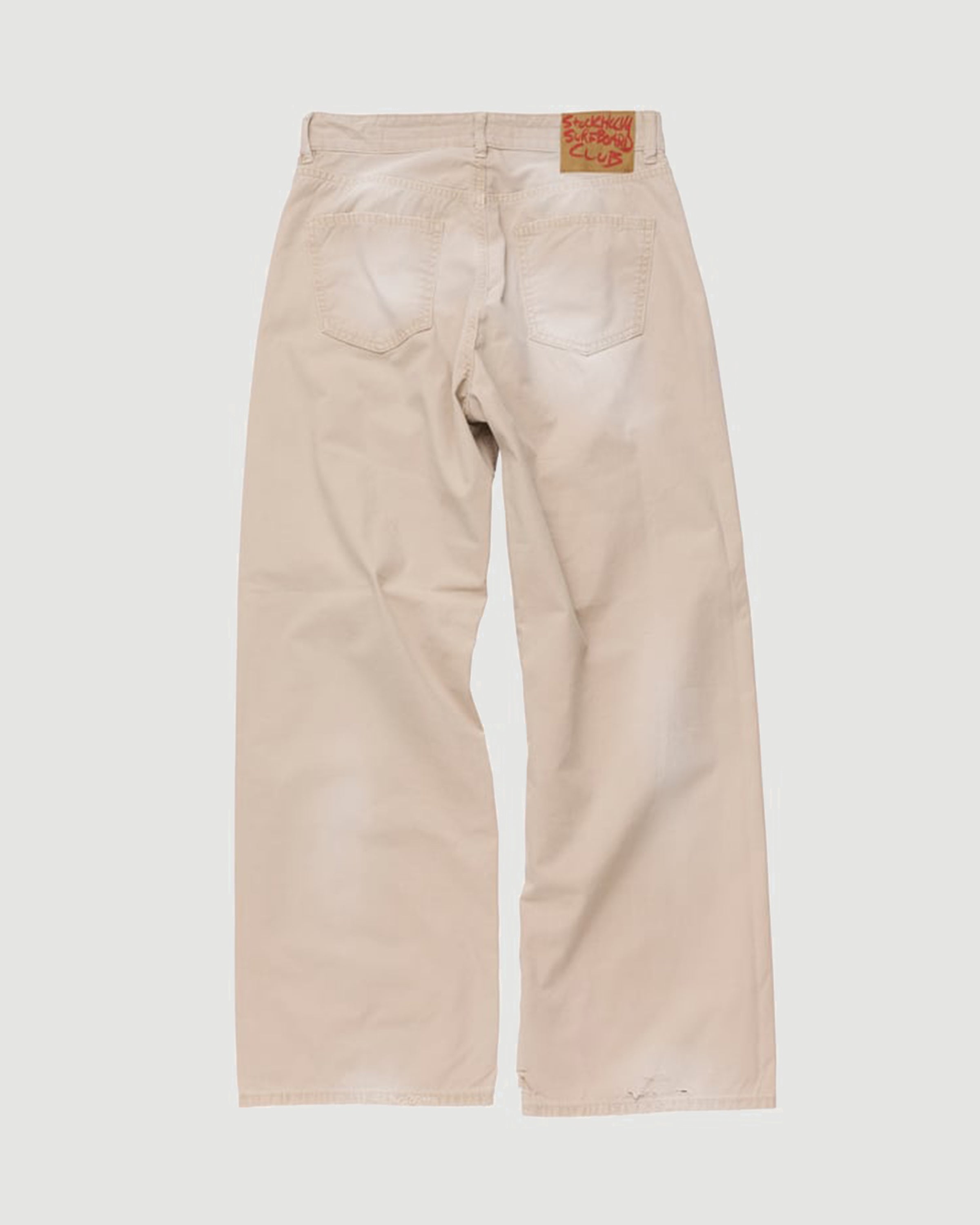 Stockholm Surfboard Club Ralf Jeans Beige Denim Men