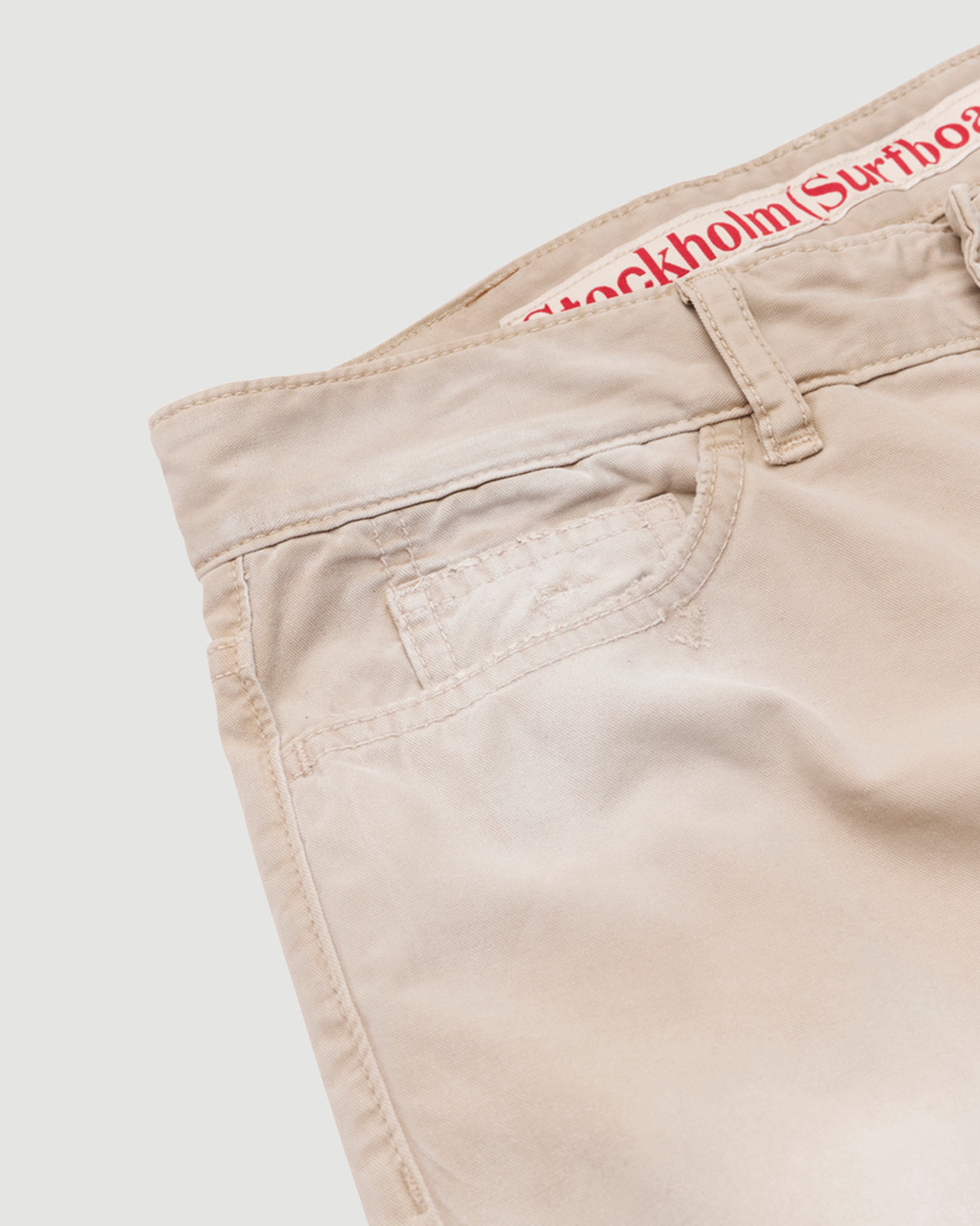 Stockholm Surfboard Club Ralf Jeans Beige Denim Men