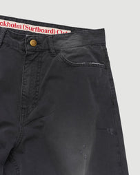 Stockholm Surfboard Club Ralf Jeans Black Denim Men