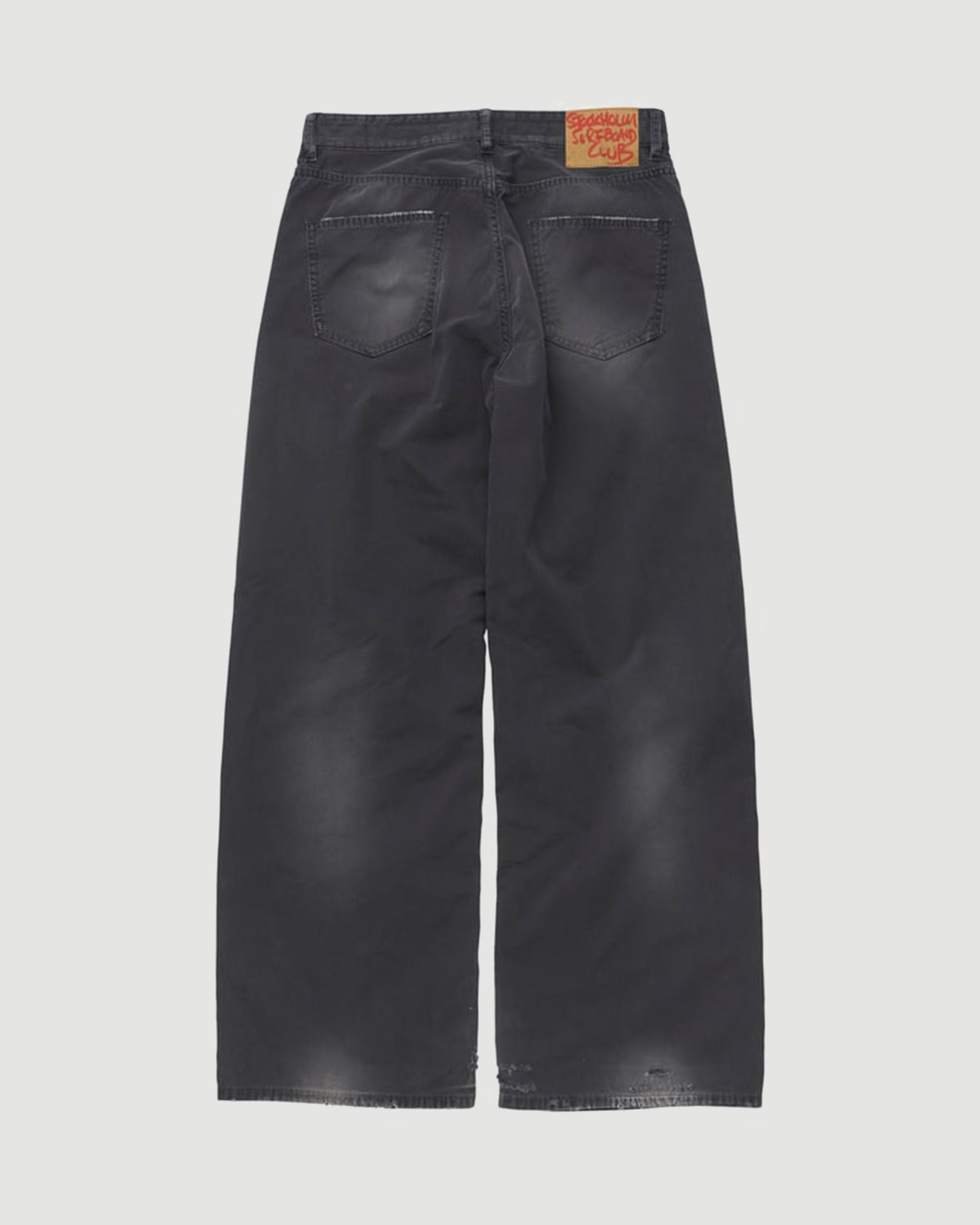 Stockholm Surfboard Club Ralf Jeans Black Denim Men
