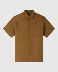 A.P.C. Chemisette Raph Tobacco Shirts S/S Men