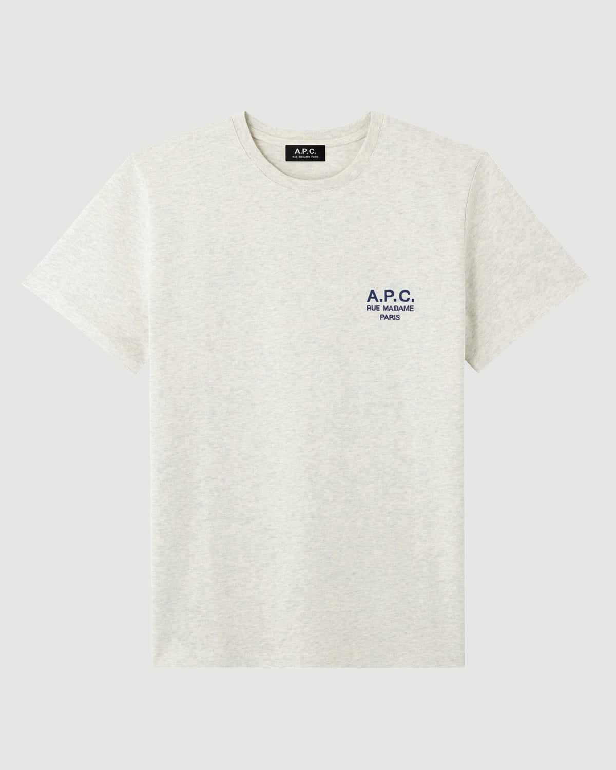 A.P.C. Raymond T-Shirt Heathered Ecru T-shirt S/S Men