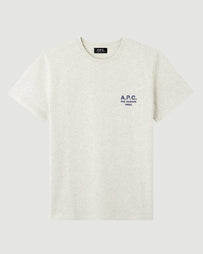 A.P.C. Raymond T-Shirt Heathered Ecru T-shirt S/S Men