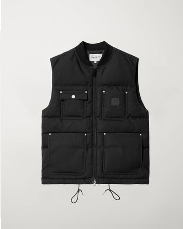 Carhartt WIP Rayley Vest Black JKT Short Men