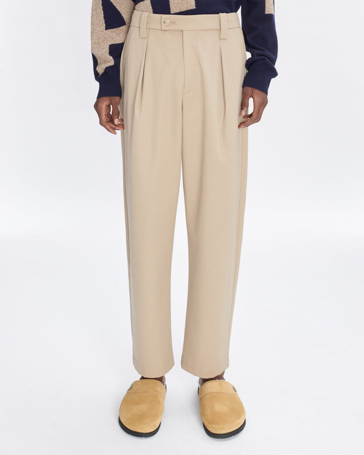 A.P.C. Pantalon Renato Beige MEN PANTS