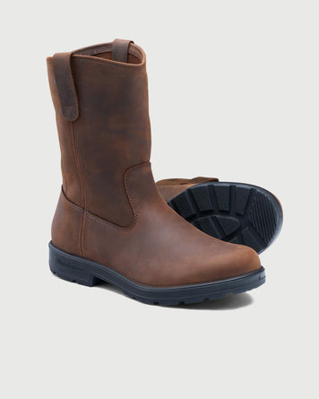 Blundstone 2527 Rigger Teak Shoes Leather Unisex