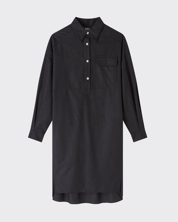 A.P.C. Robe Stone Black WOMEN DRESSES