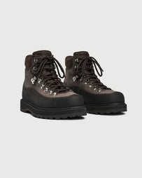 Diemme Roccia Vet Gomma Dark Fallow Structured Nubuck Shoes Leather Men