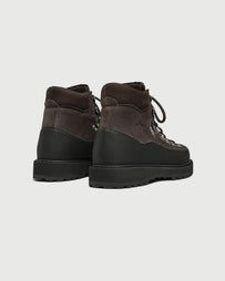 Diemme Roccia Vet Gomma Dark Fallow Structured Nubuck Shoes Leather Men
