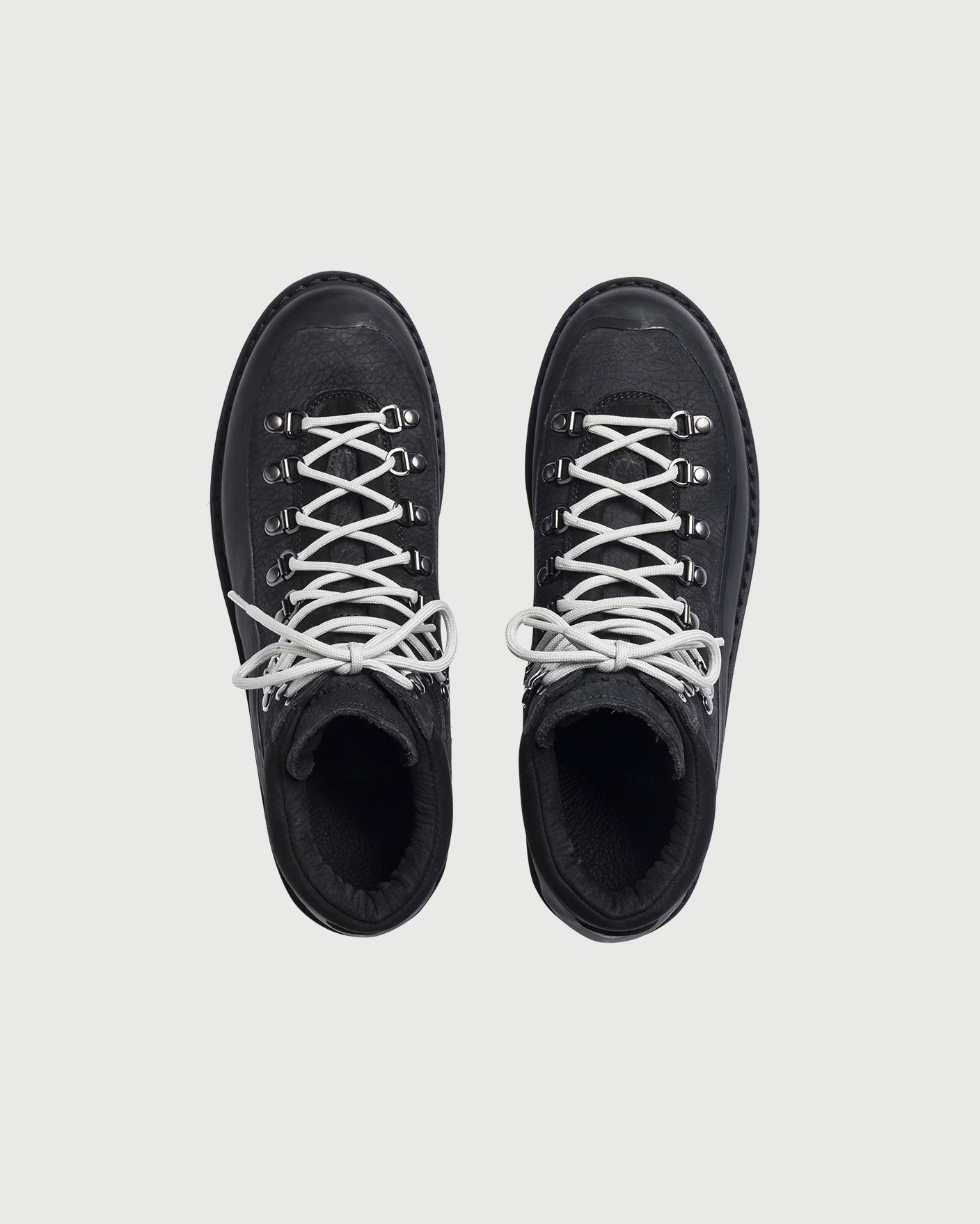 Diemme Roccia Vet Gomma Black Leather Shoes Leather Men