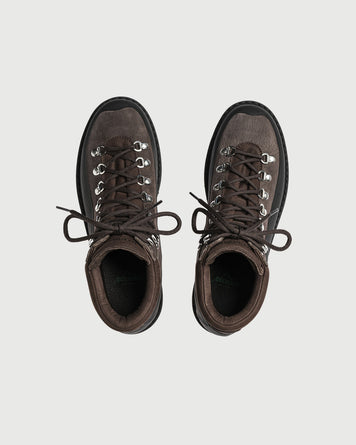 Diemme Roccia Vet Gomma Dark Fallow Structured Nubuck Shoes Leather Men