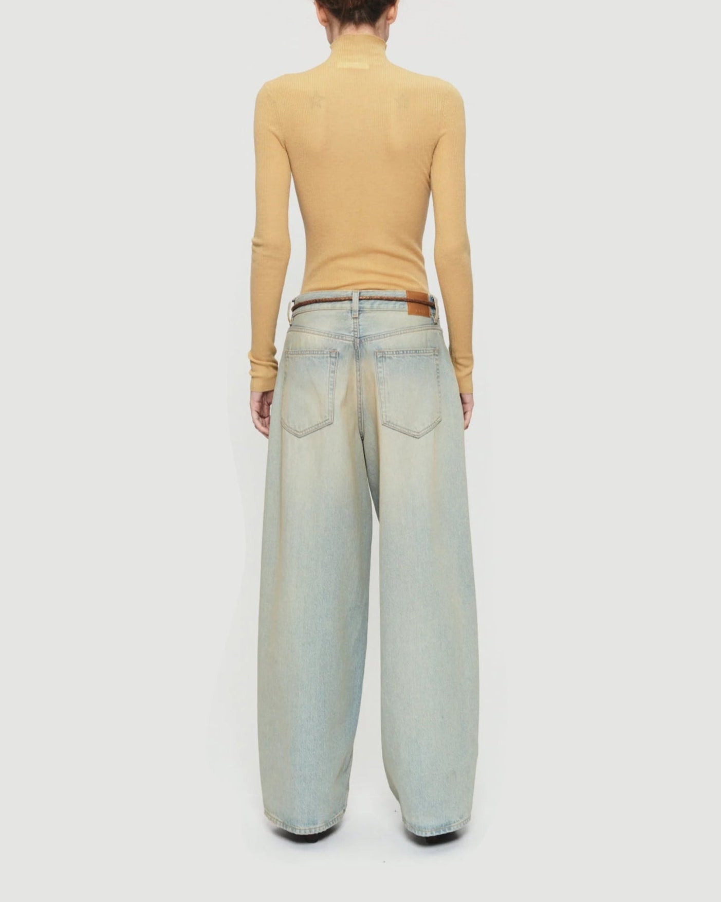 6397 Roomy Jean Ghost Blue Denim Women