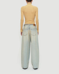 6397 Roomy Jean Ghost Blue Denim Women
