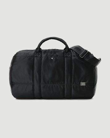 Porter Yoshida Tanker Drum Bag Black Bags Men