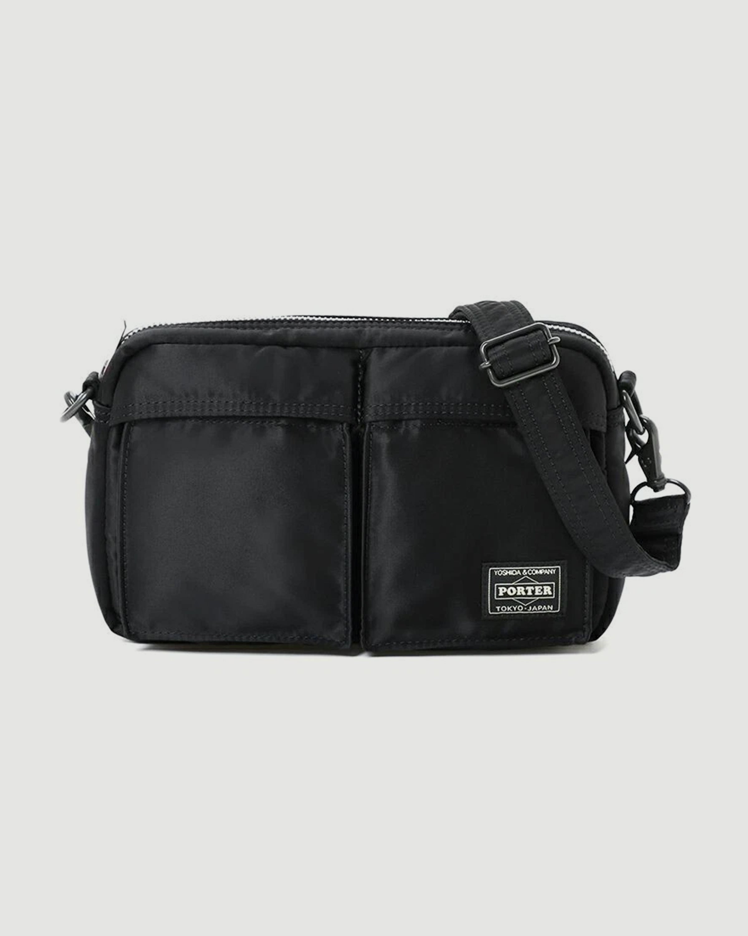 Porter Yoshida Tanker Sling Back Black Bags Men