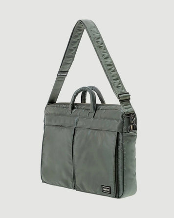 Porter Yoshida Tanker 2Way Document Bag Sage Green Bags Men
