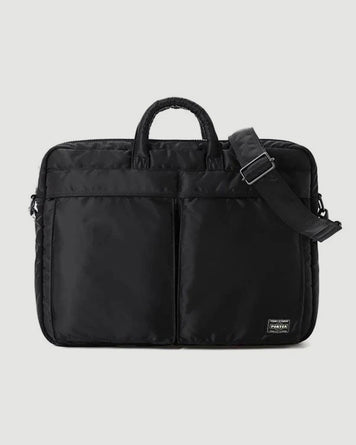 Porter Yoshida Tanker 2Way Document Bag Black Bags Men