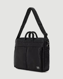 Porter Yoshida Tanker 2Way Document Bag Black Bags Men