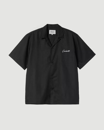 Carhartt WIP Delray Shirt Black Shirt S/S Men
