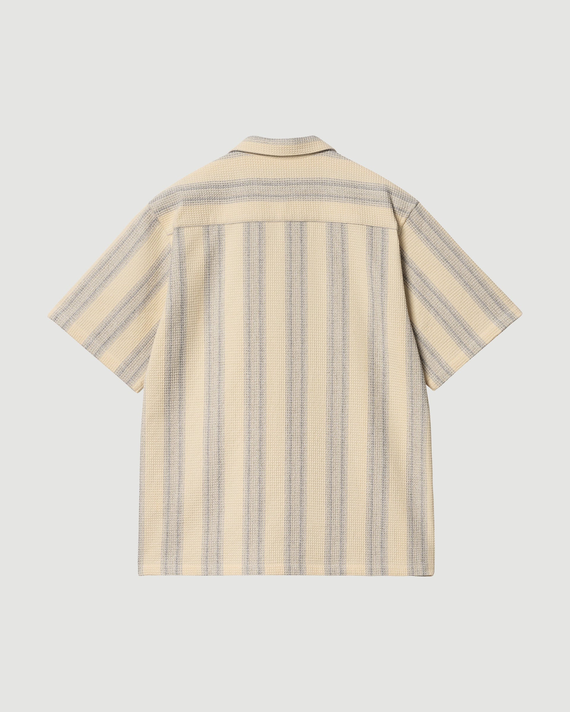 Carhartt WIP – S/S Dodson Stripe Shirt Natural – Tenue de Nîmes