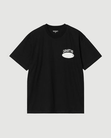 Carhartt WIP Tire T-Shirt Cotton Black T-Shirt S/S Men