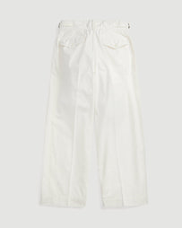 RRL Kyle Trouser Straight Pant White Pants Women